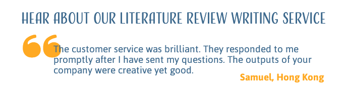 Literature review companies