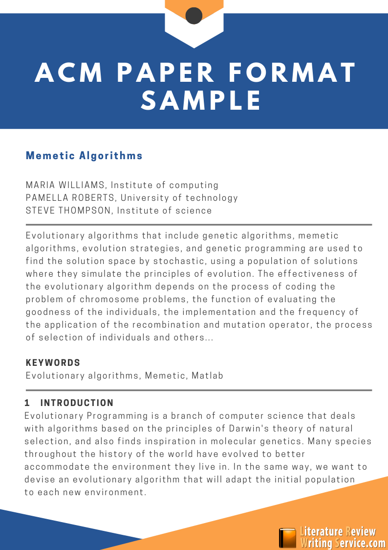 acm format for research paper